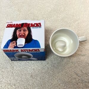 Accoutrements "Shark Attack" Porcelain Novelty Mug